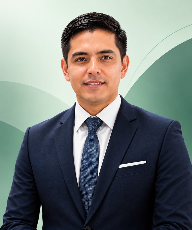 Retrato de Neyer Cossio Cuchallo
